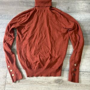 Love Tree Warm Rust Sweater